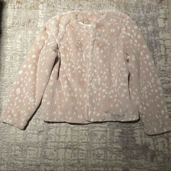 NWT Rachel Parcell Jackets & Coats Print Faux Fur Jacket - Picture 5 of 12